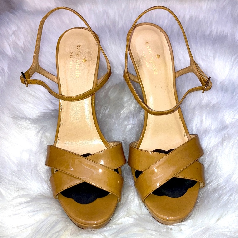 KATE SPADE OPEN TOE HEELS